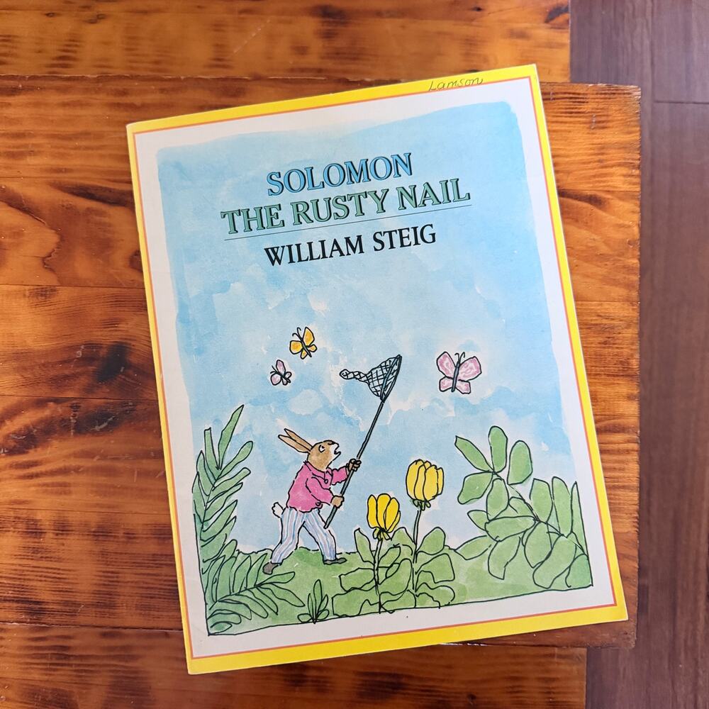 Vintage 1988 Solomon The Rusty Nail Paperback Book